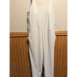 Light Blue Jumper Zyia Active Women’s Size Medium With Pockets Tank Style Top